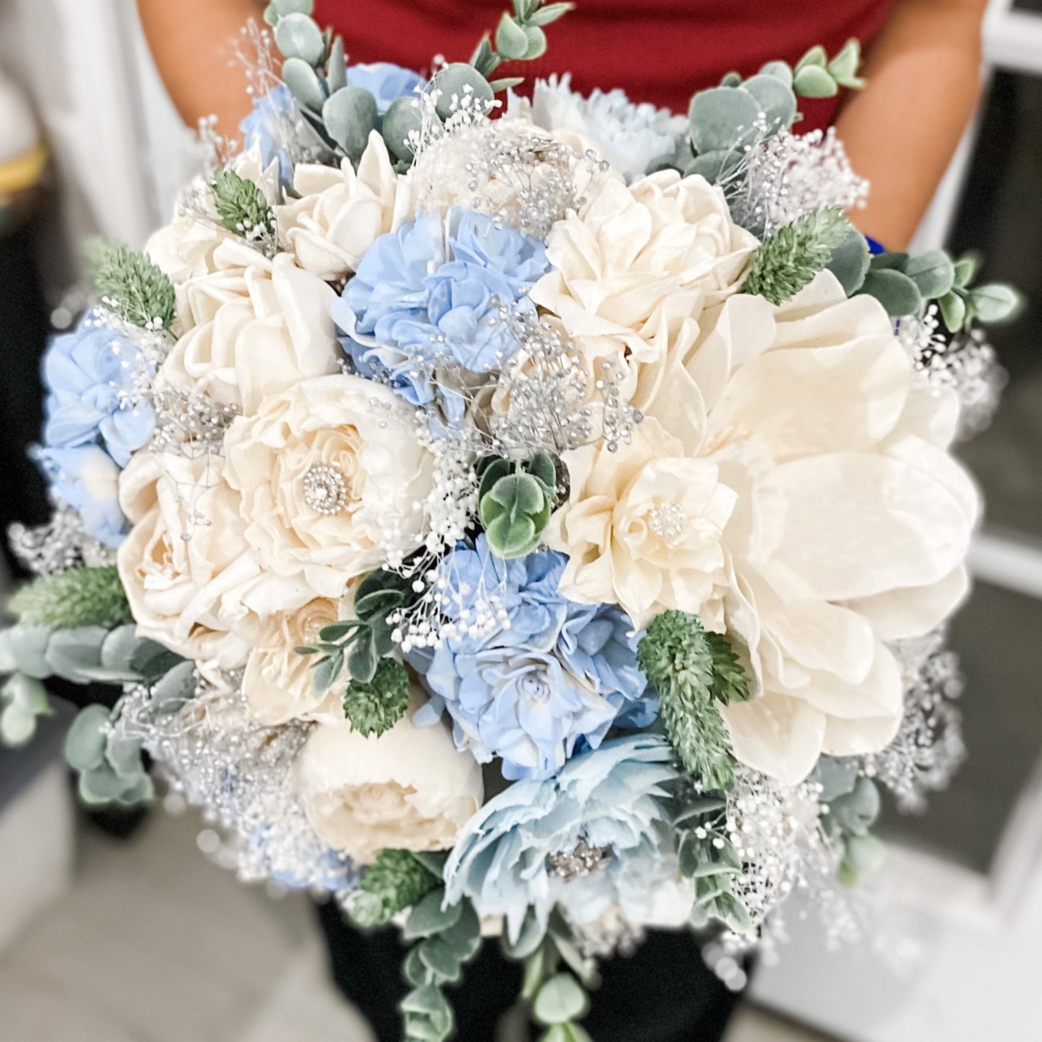 Cinderella Bouquet, for Weddings and Quinceañeras - PapiroExtra Large 12" Bride