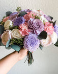 Spring Garden Bouquet fro Weddings or Quinceañeras - PapiroExtra Large 12" Bride
